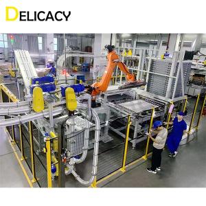 China Fully Automated Robotic Packaging Machine For Easy Peel Lids factory