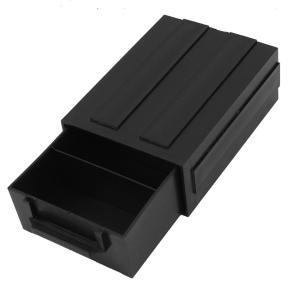Black Plastic Anti Static ESD IC Component Drawer Box