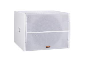 China White / Black Conference Room Audio Systems 8ohm 450W 15&quot; Active Subwoofer Speaker factory