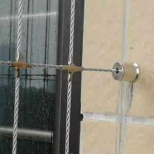China Modern Society Design Balcony Invisible Grille With Punching Service Load Capacity 100kg factory