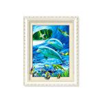 5d Deep Effect Ocean Feature Images Custom Lenticular Printing For Office /