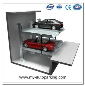 China Hot Sale! 2, 4, 6 Cars Hydraulic Double Deck Car Stack Parking System/Vertical Car Parking Platform factory