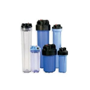 China Domestic Water Pipeline Filter PP AS 115 PSI Clear Blue Residential factory