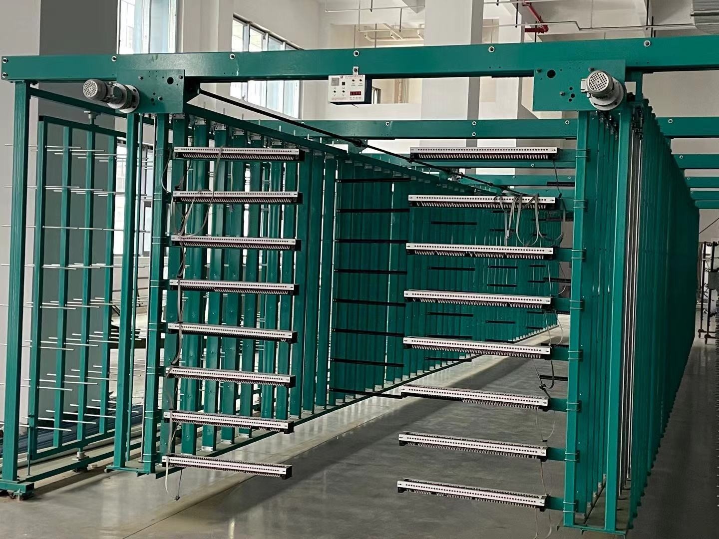 Electronic Yarn Warping Machine With 8 Layer Rotating Winding