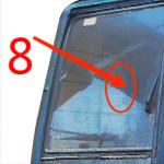 KOBELCO Right Side Excavator Cab Glass 5mm Windshield Tempered Glass Position No
