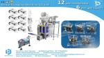 Cable clips automatic counting and pouch packing machine