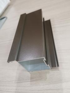 China Aluminium Window Profile Bronze White Natural Black Powder Coating factory