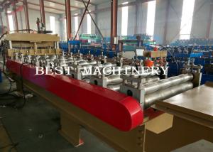 China PLC Control 380V Roof Tile Roll Forming Machine 380v / 50HZ PPGI / GI Material factory