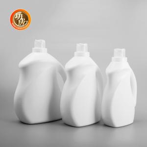 China Blue White Pink PE Laundry Detergent Bottle Screen Printing factory