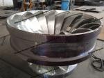 Adjustable Hydro Turbine Runner Polishing Blades Or Low Speed Rotation Custom