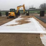 Contemporary Design Style Nonwoven Geotextile Fabric at Supply with Length as