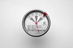 Kitchen Analog Meat Thermometer 135 - 185F Range For Grilling Smoking Oven