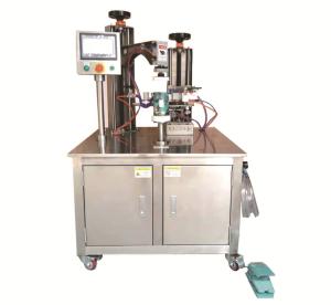 China Semi Automatic Stainless 20 Boxes Per Min Tape Can Sealing Machine factory