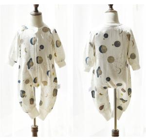 China Ultra Soft Muslin Baby Pajamas Durable Baby Sleeping Clothes Fashionable Design factory