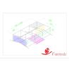 Buy cheap 1800mm 650mm 430mm Poultry Battery Cage System 3 Doors Layer Chicken Battery from wholesalers