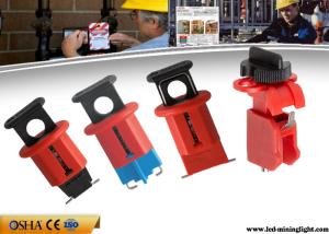 China Glass Filled Lock Out Tag Out For Circuit Breakers Nylon PA Material factory