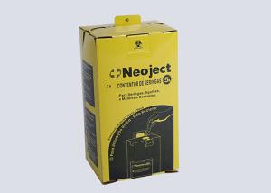 China Sharp Box / Sharp Container Medical Disposable Products PP Or Board Paper on sale