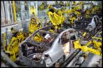 Car Assembly Robotic Packaging Machinery Metal Material High Efficiency