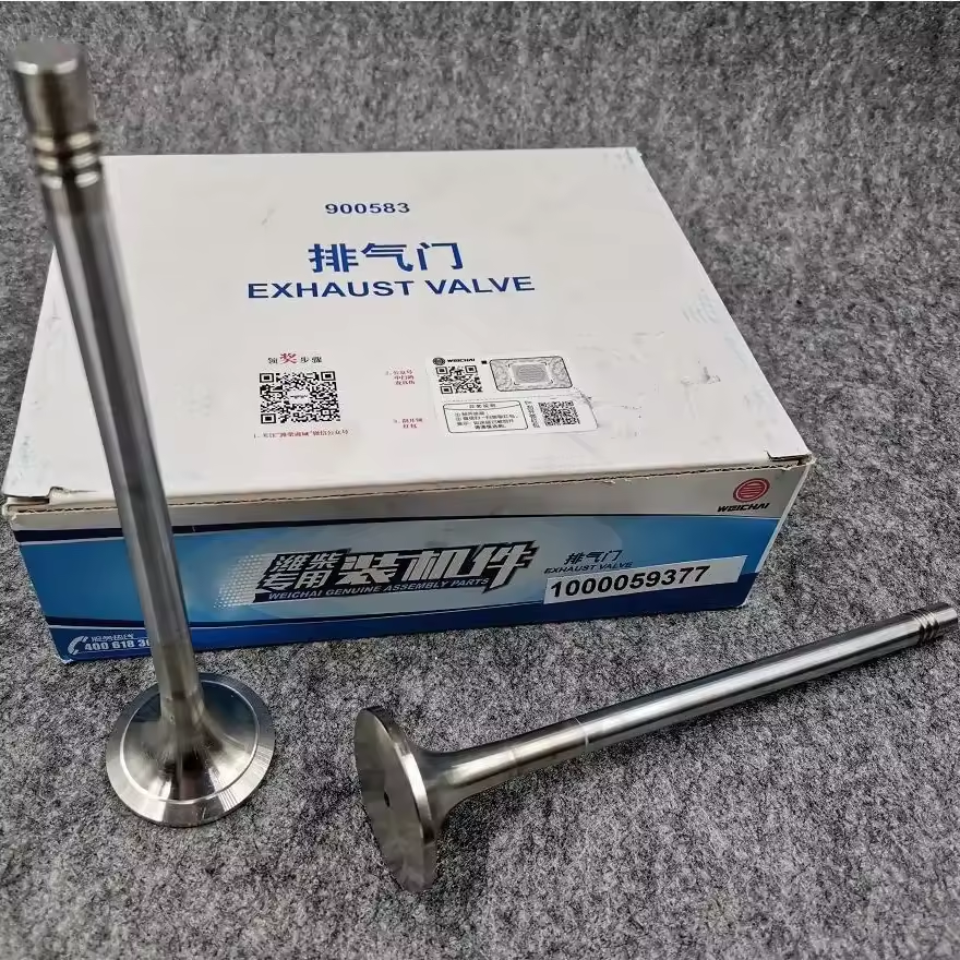 Avaiable WEICHAI WP13 LGMG mining truck engine parts Exhaust valve 4110001595067 1000059377 Purpose for replace/repair