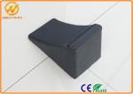 Light Weight Anti Corruption Rubber Wheel Chock for Car Parking 165 * 95 * 95 mm