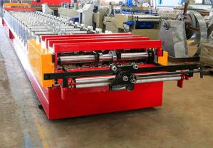 China Low Cost Floor Decking Forming Machine / Metal Forming Machine Max Capacity 5000 Kg factory