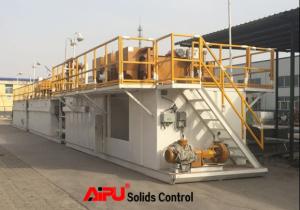 China Solids Removal 380V Slurry Separation Drilling Mud Tanks factory