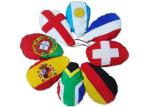 Professional Printing Rear View Mirror Cover Polyester 24*27cm For Car