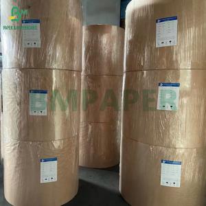 China 70gsm Metallic Paper For Beer Bottle Labels Silver Top White Back 765mm factory