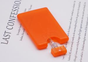 China 20ml Credit Card Perfume Tester Atomizer Spray Bottle Mini Plastic factory