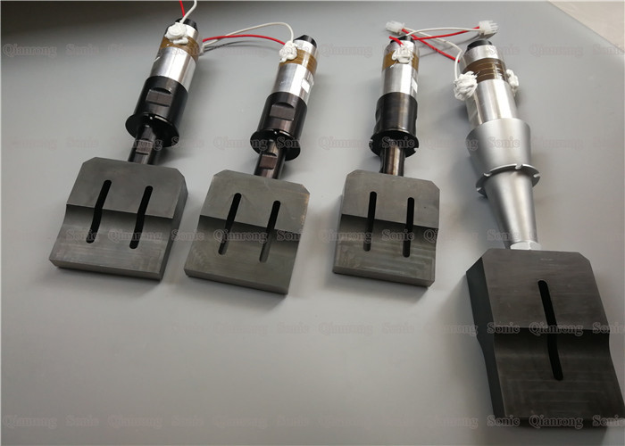 15Khz Ultrasonic Transducer Booster with Steel Welding Horn Matching Digital Generator