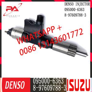 China DENSO Diesel Common rail Injector 095000-6363 for ISUZU 8-97609788-3 factory