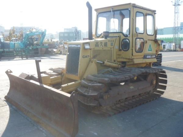USED CATERPILLAR D3C LGP BULLDOZER FOR SALE Original japan USED CAT BULLDOZER