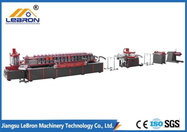 10m/min Strut Channel Roll Forming Machine , Mobile Roll Forming Machine φ80mm