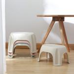 Round Plastic Stacking Chairs Nesting Stools Small OEM Available Environmentally