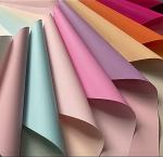 Florist Bouquet Wrapping Paper Waterproof Multicolor Solid Color Paper for