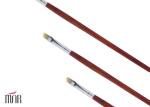 Squirrel Hair Professional Cosmetic Makeup Brushes For Eyebrow Pencil / Mascara