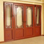 Single Glass Aluminum Door Profile Easy To Installation And Disassembly