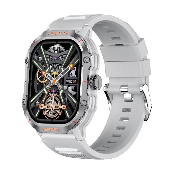 Outdoor HK24 SmartWatch 2.01 Inch Amoled Screen BT Call IP67 Waterproof