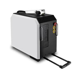 China Farms 100w 200w 300W Handheld Raycus Max IPG JPT Metal Steel Iron Fiber Laser Cleaner Rust Removal Paint Cleaning Machines factory