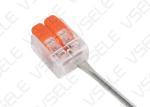 Electrical Cable PA66 6.0mm² Crimp Terminal Block Plug In Splitter