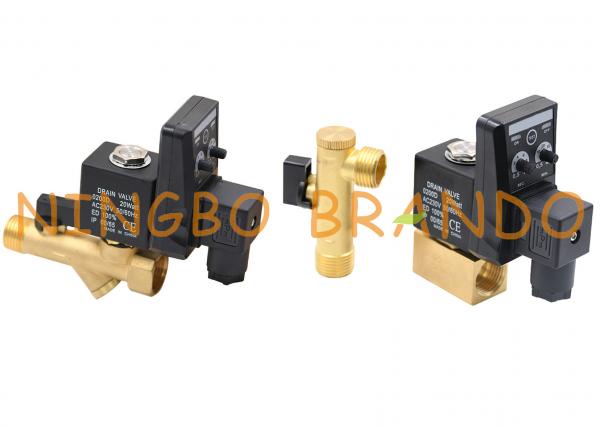 China JORC Type Timer Controlled Auto Drain Valve For Air Compressor 230V factory