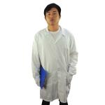Cleanroom Lab Blue White Static Dissipative ESD Smock