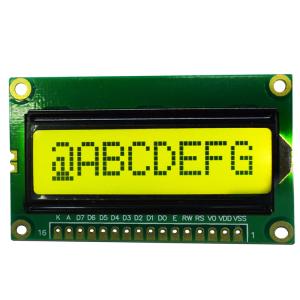 China 1.9 Inch Character LCD Display Module , Dot Matrix Industrial Display LCM factory