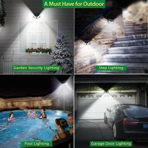 Solar Powered LED Wall Light High Brightness LED Light With Motion Sensor