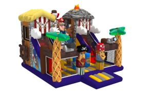 China Commercial Inflatable Fun City Amusement Park Childrens Bouncy Castle factory