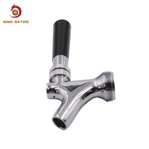China Well Pouring Beer Keg Faucet , Draft Beer Tap Faucet Fits For American Beer Shanks And Towers factory