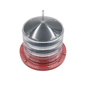 China Anti Wind Solar Panel Aviation Obstruction Light 1-4NM factory