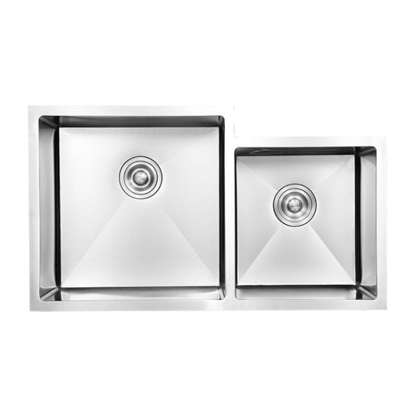 Drop In 60g 40g 18g Undermount Stainless Steel Kitchen Sink With Sound Deadening Pads