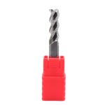 16mm Dia 16*45*16*100 HRC55 3 Flutes Flat Carbide End Mills For Aluminum