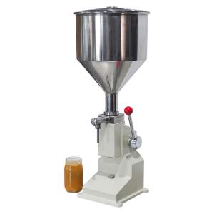 China 12L Hopper Honey Processing Machine Stainless Steel Paste Filling Machine factory